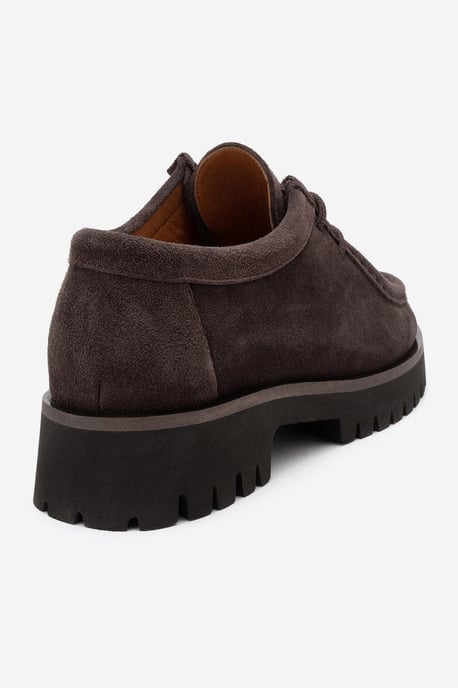 Talia Leren Veter Loafer Dames - Image 5