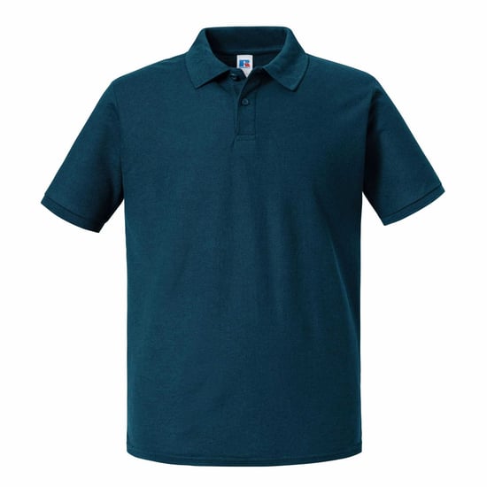 Russell Heren Authentic Eco Poloshirt (Benzineblauw) - Image 1