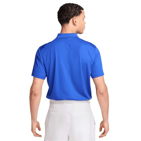 Nike Heren Victory Effen Polo Shirt (Game Royal/Wit) - Image 2