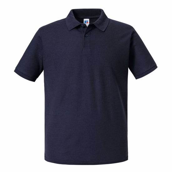 Russell Heren Authentic Eco Poloshirt (Franse marine) - Image 1