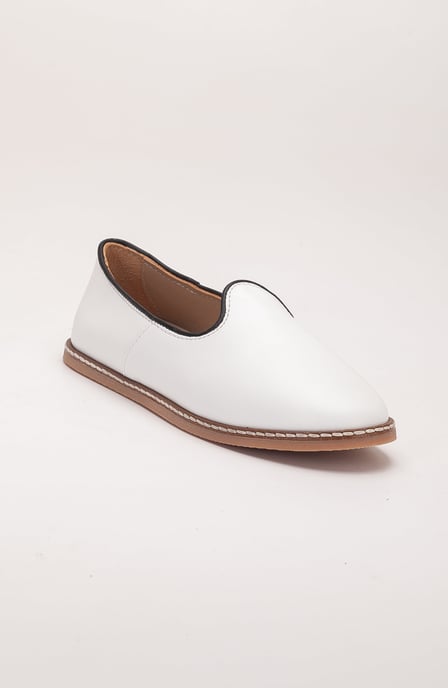 Dalya Leren Instapper Platte Schoenen Dames - Image 1