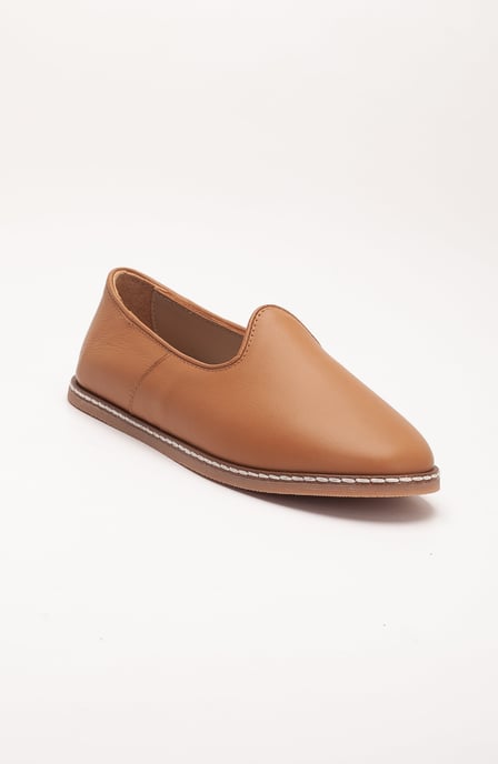 Dalya Leren Instapper Platte Schoenen Dames - Image 1