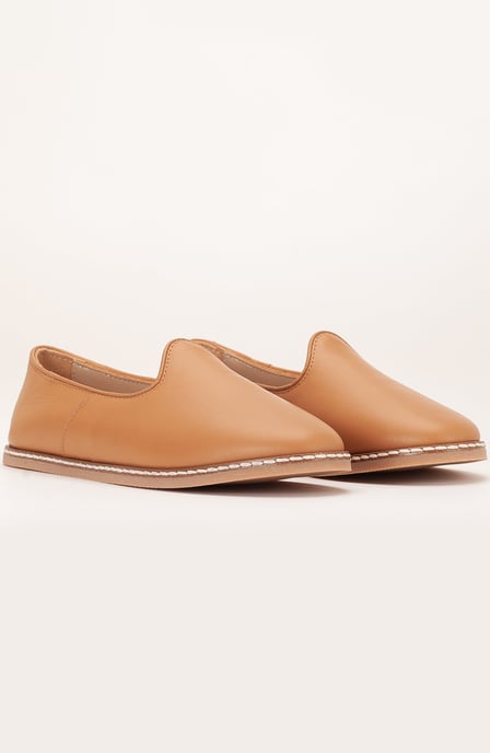 Dalya Leren Instapper Platte Schoenen Dames - Image 3