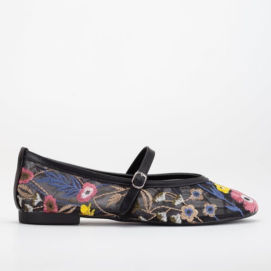Fauna Mesh Mary Jane Platte Schoenen - Image 4