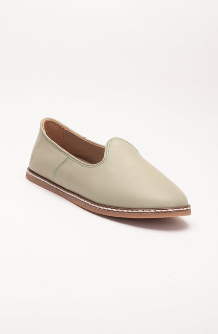 Dalya Leren Instapper Platte Schoenen Dames - Image 1
