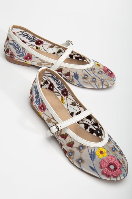 Fauna Mesh Mary Jane Platte Schoenen - Image 1