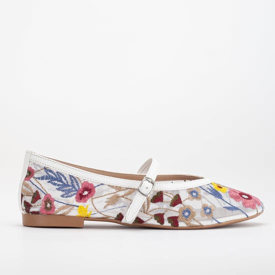 Fauna Mesh Mary Jane Platte Schoenen - Image 5