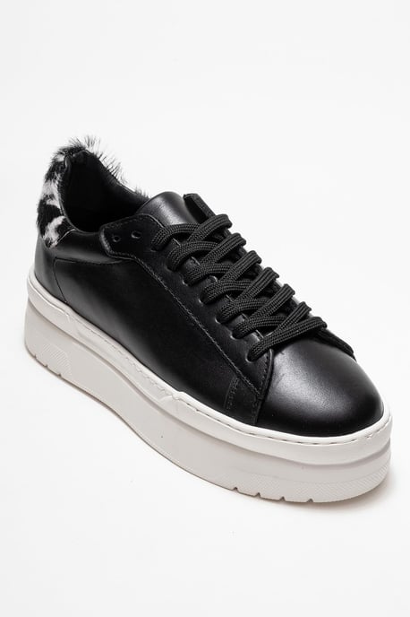 Anabel Leren Platform Sneakers Dames - Image 1
