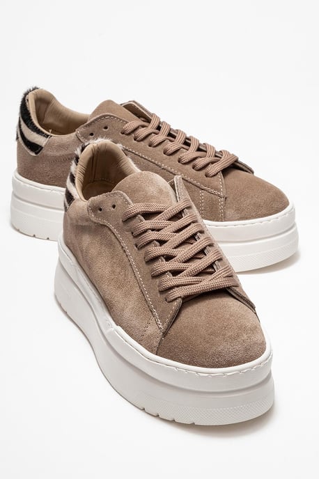 Anabel Leren Platform Sneakers Dames - Image 2