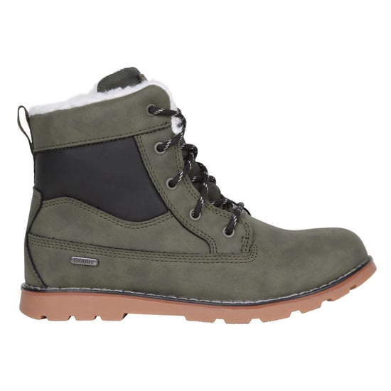 Mountain Warehouse Kinder Chestnut Borg Waterdichte Casual Boots (Khaki Groen) - Image 1