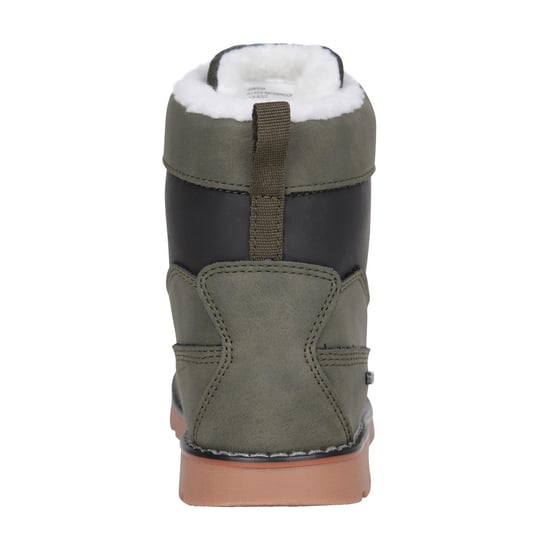 Mountain Warehouse Kinder Chestnut Borg Waterdichte Casual Boots (Khaki Groen) - Image 2