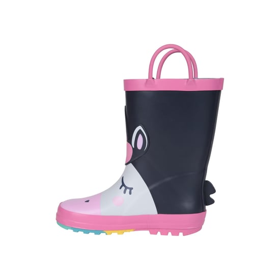 Mountain Warehouse Kinder/Kinder Eenhoorn Wellington Laarzen (Donkerblauw) - Image 3
