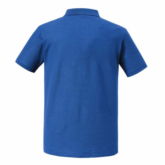 Russell Heren Authentic Eco Poloshirt (Helder Koninklijk) - Image 2