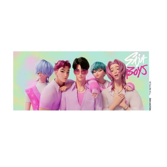K-Pop Demon Hunters Saja Jongensmok (Wit) - Image 2