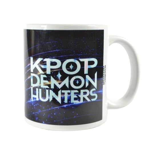 K-Pop Demon Hunters Logo Mok (Wit/blauw) - Image 2