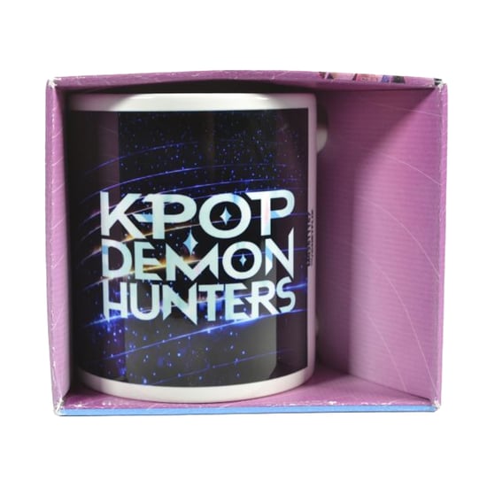 K-Pop Demon Hunters Logo Mok (Wit/blauw) - Image 3