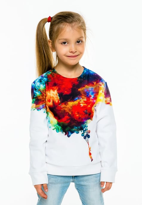 "Baloons Galaxy" Sweatshirt - Image 2