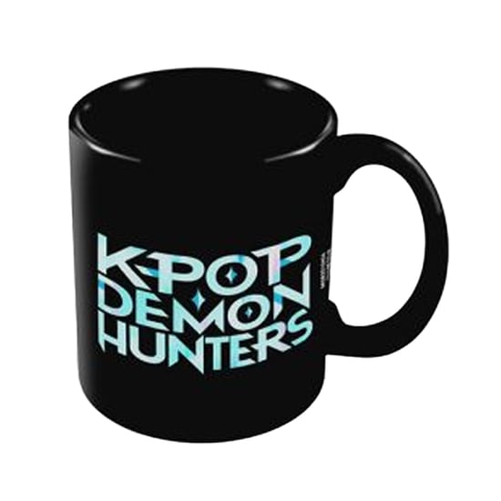 K-Pop Demon Hunters Logo Mok (Zwart) - Image 1