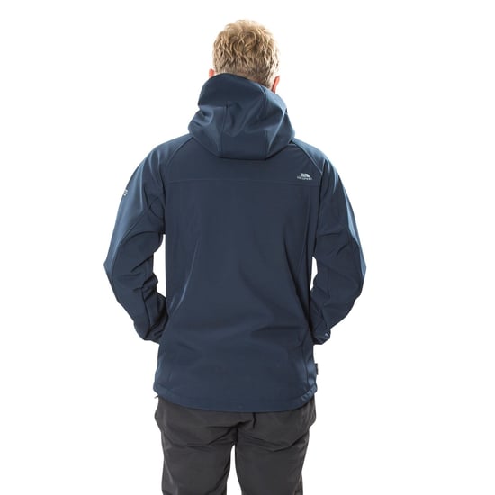 Trespass - Heren Accelerator II Waterbestendige Softshell Jas (Navy) - Image 3