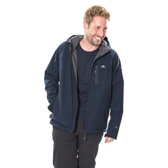Trespass - Heren Accelerator II Waterbestendige Softshell Jas (Navy) - Image 4