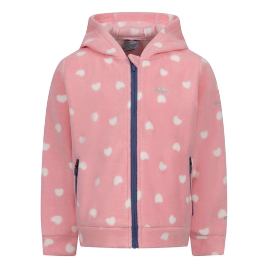 Trespass Meisjes Breigh Fleece Jas (Baby Roze) - Image 1