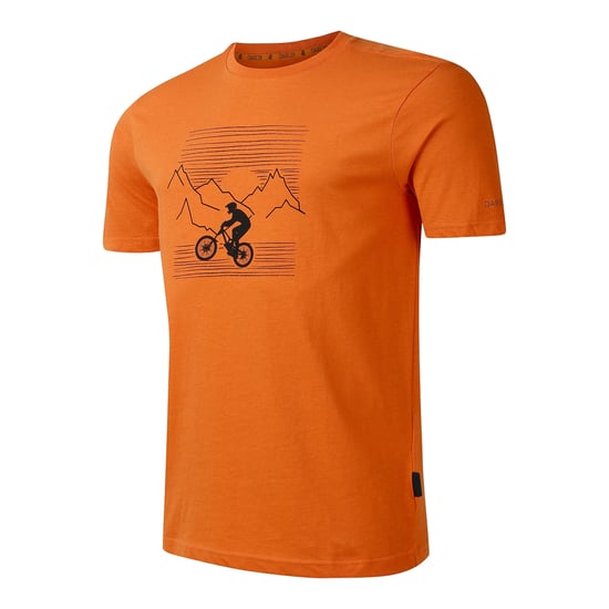 Dare 2B Heren Movement III Mountainbike T-Shirt (Gebrande sinaasappel) - Image 3