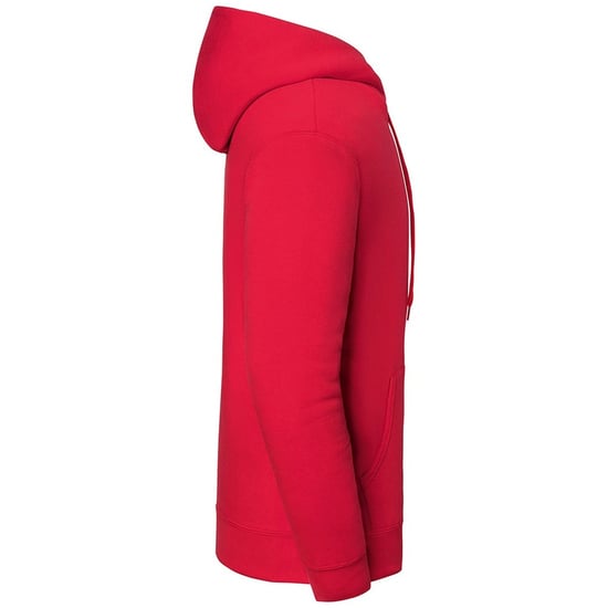 Fruit of the Loom Unisex Adult Iconic Premium Hoodie (Vuurrood) - Image 3