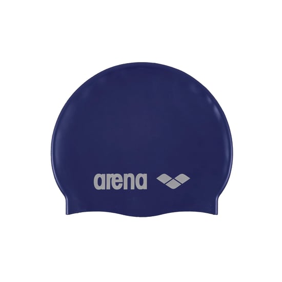 Arena Unisex Volwassen Klassieke Silicone Zwemcap (Denim/Zilver) - Image 2