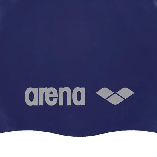 Arena Unisex Volwassen Klassieke Silicone Zwemcap (Denim/Zilver) - Image 3