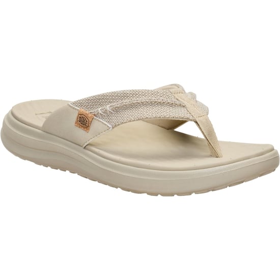 HEYDUDE Finn Flip Polyester Heren Tan Sandalen - Image 1