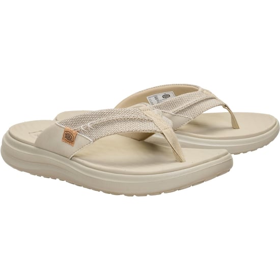 HEYDUDE Finn Flip Polyester Heren Tan Sandalen - Image 3