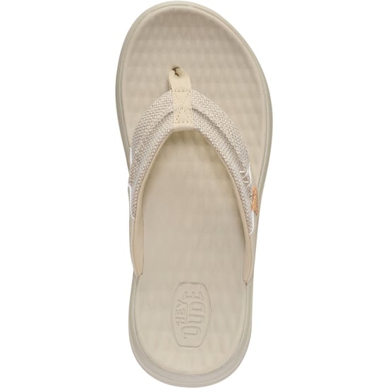 HEYDUDE Finn Flip Polyester Heren Tan Sandalen - Image 5