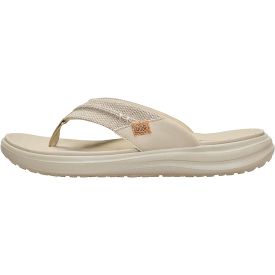 HEYDUDE Finn Flip Polyester Heren Tan Sandalen - Image 6