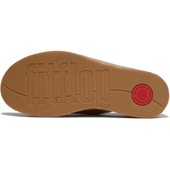 Fitflop Platform Leer Dames Platino Sandalen - Image 2