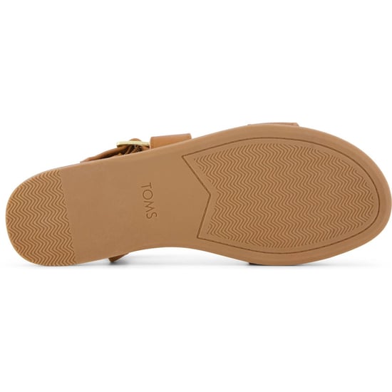TOMS Mar Leren Dames Sandalen in Bruine Suiker - Image 4