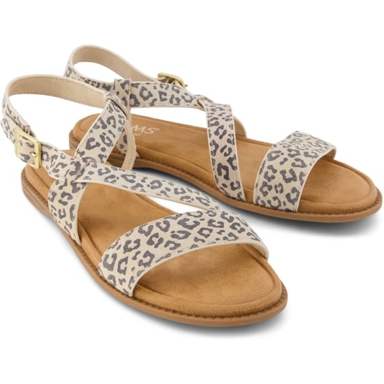 TOMS Mar Leren Dames Havermout Sandalen - Image 3