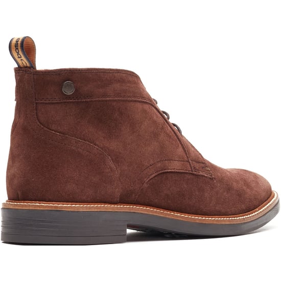 Base London Lincoln Chukka Leren Heren Bruine Boots - Image 2