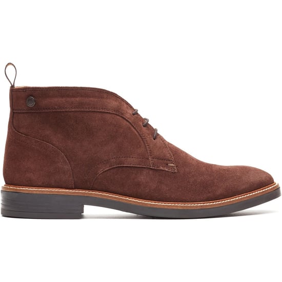Base London Lincoln Chukka Leren Heren Bruine Boots - Image 5