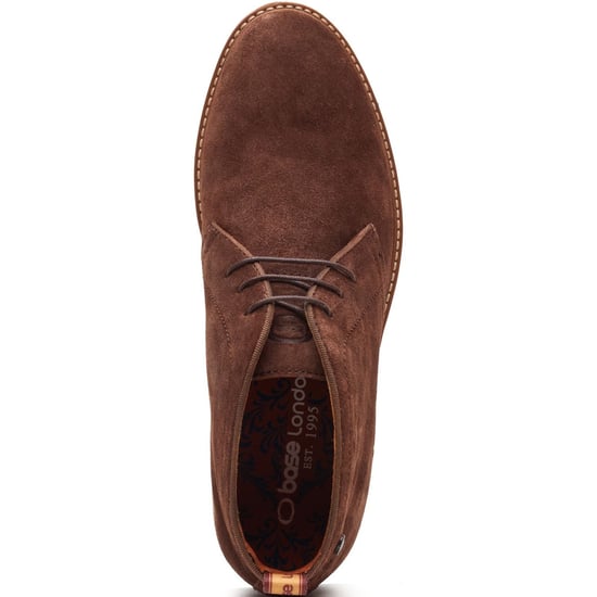 Base London Carlton Chukka Leren Mannen Bruine Boots - Image 4