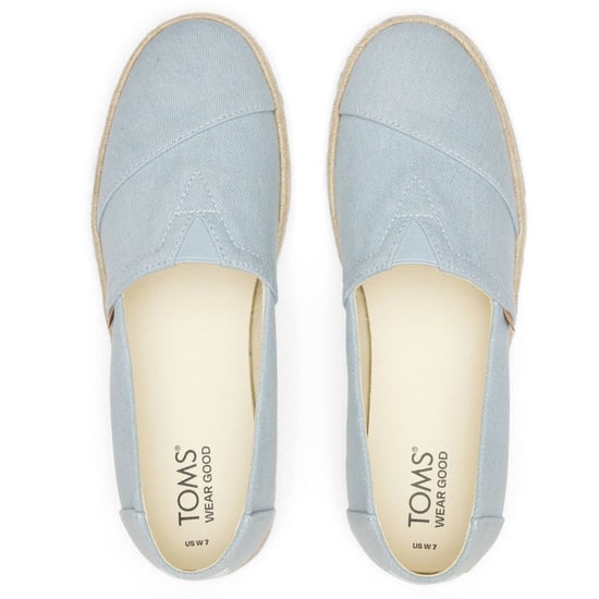 TOMS Alpargata Rope 2.0 Textiel Dames Lichtblauwe Espadrilles - Image 5