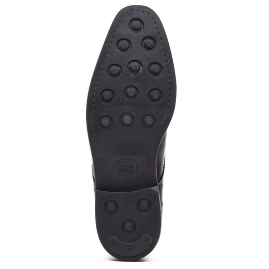 Base London Henley Monk Leer Heren Zwarte Dubbele Monk Schoenen - Image 2