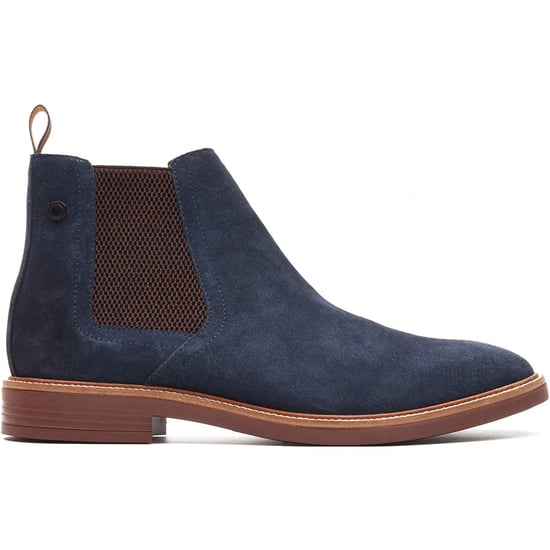 Base London Sussex Chelsea Boot Leer Heren Navy Boots - Image 5