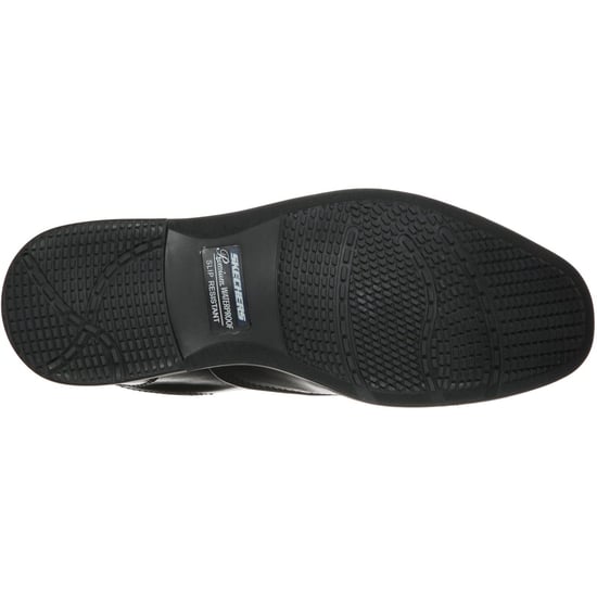 Skechers Dreston Ratlon Leren Zwarte Instappers voor Mannen - Image 2