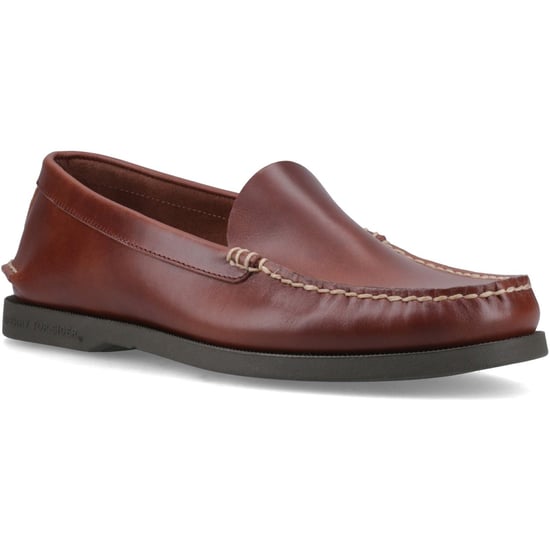 Sperry Authentic Venetiaans Leer Heren Bruine Loafers - Image 1