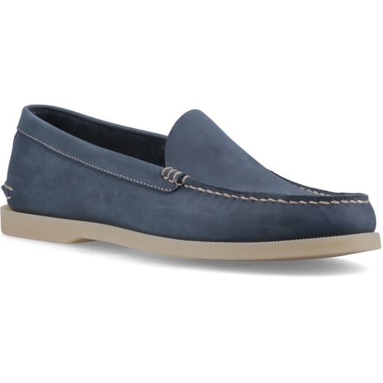 Sperry Authentieke Venetiaanse Leren Heren Navy Loafers - Image 1