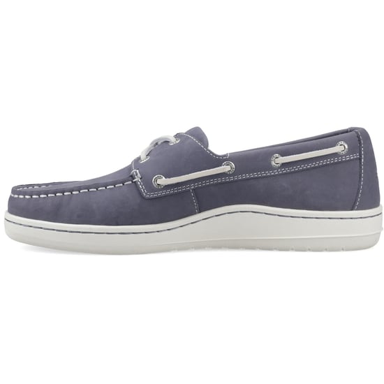 Sperry Strake 2-Oog Boot Leer Heren Marineblauwe Bootschoenen - Image 4