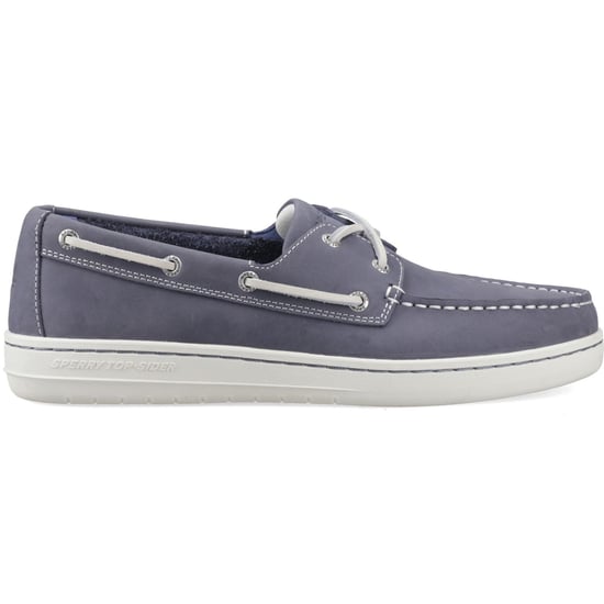 Sperry Strake 2-Oog Boot Leer Heren Marineblauwe Bootschoenen - Image 5