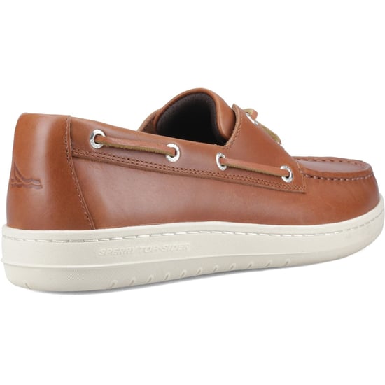 Sperry Strake 2-Oog Boten Leer Heren Open Tan Bootsschoenen - Image 2