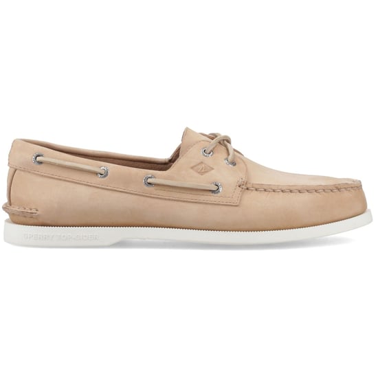 Sperry Authentic 2 Eye Boot Leer Heren Linnen Multi Boten Shoes - Image 4