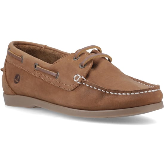 Sperry Balboa 2 Eye Boot Nubuck Dames Tan Bootschoenen - Image 1